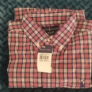 Ralph Lauren Boy Medium (12-14) dress shirt - Brand New